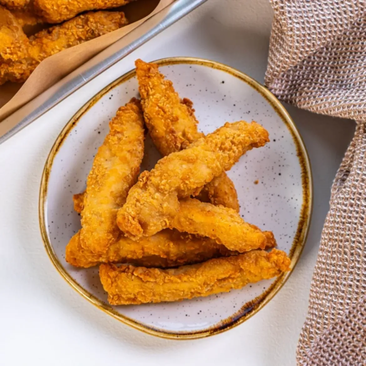 Picture of Breaded chicken Strips 600g