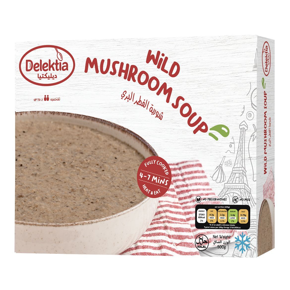Picture of Wild Mushroom Soup 500g